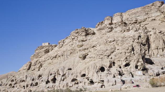 A general view of cave homes in Bamiyan. (AP) A general view of cave homes in Bamiyan. (AP)