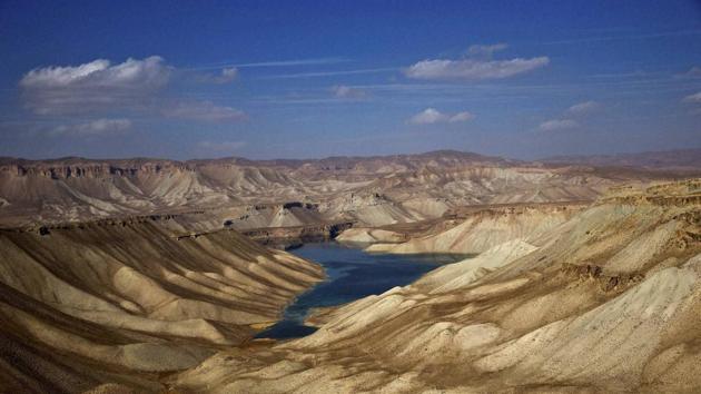 Seen here, a part of Band-e-Amir in Bamiyan province. (AP) Seen here, a part of Band-e-Amir in Bamiyan province. (AP)
