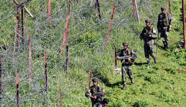 There has been increased volatility along the Line of Control — the de facto border — since a terror attack on an Indian Army base at Uri. (HT File Photo)
