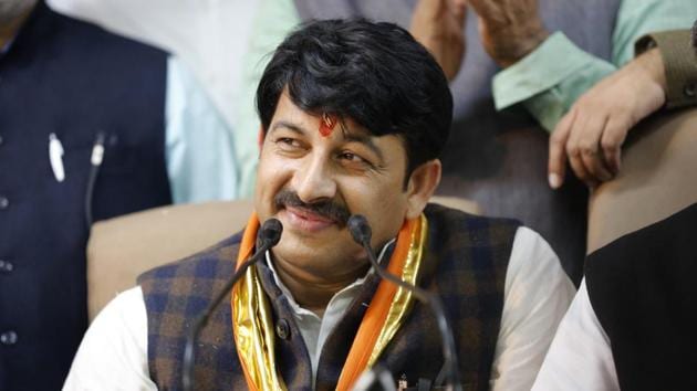 Manoj Tiwari was appointed as the president of Delhi BJP on November 30.(Sanchit Khanna/ HT Photo)