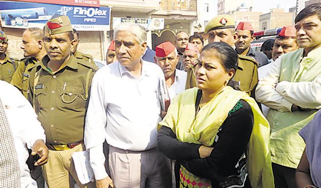 Nidhi Kesarwani, district magistrate, Ghaziabad. Nidhi Kesarwani, district magistrate, Ghaziabad.