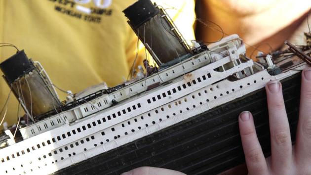Construction of a Titanic replica began in China’s Sichuan province. (AP File Photo) Construction of a Titanic replica began in China’s Sichuan province. (AP File Photo)