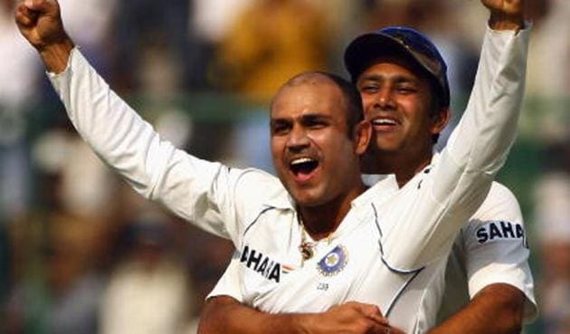 Virender Sehwag, key member of India’s best batting line-up ever, believes the current bowling can win Tests away from home as well. (Getty Images) Virender Sehwag, key member of India’s best batting line-up ever, believes the current bowling can win Tests away from home as well. (Getty Images)