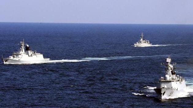 Addressing the annual ‘Naval Day’ news conference here, Navy chief Sunil Lanba said a Chinese nuclear submarine was deployed in the Indian Ocean and it did a port call at Karachi harbour. (AP File Photo) Addressing the annual ‘Naval Day’ news conference here, Navy chief Sunil Lanba said a Chinese nuclear submarine was deployed in the Indian Ocean and it did a port call at Karachi harbour. (AP File Photo)