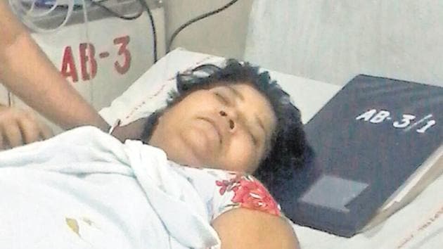 Dorris was transferred to Max Hospital in Vaishali on November 30, where she will get free treatment. (HT Photo) Dorris was transferred to Max Hospital in Vaishali on November 30, where she will get free treatment. (HT Photo)