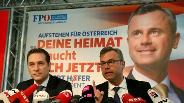 The populist wave unfurling in many countries could claim a fresh victory in Austria on Sunday if Norbert Hofer is elected Europe’s first far-right president since 1945. (AP File Photo) The populist wave unfurling in many countries could claim a fresh victory in Austria on Sunday if Norbert Hofer is elected Europe’s first far-right president since 1945. (AP File Photo)