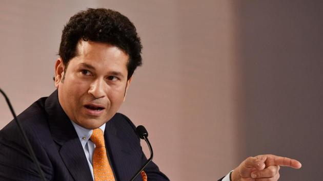 Former Indian cricketer Sachin Tendulkar speaks at the HT Leadership Summit on Day 2 in New Delhi on Saturday. (Vipin Kumar/HT PHoto) Former Indian cricketer Sachin Tendulkar speaks at the HT Leadership Summit on Day 2 in New Delhi on Saturday. (Vipin Kumar/HT PHoto)