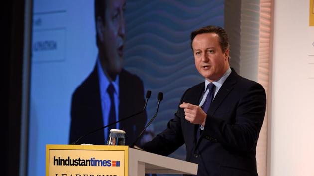 Speaking in the first session on Day 2 of HTLS 2016, former UK PM David Cameron said he agreed with Indian PM Modi on the fact that there’s no good or bad terrorism. (Gurinder Osan/HT PHoto) Speaking in the first session on Day 2 of HTLS 2016, former UK PM David Cameron said he agreed with Indian PM Modi on the fact that there’s no good or bad terrorism. (Gurinder Osan/HT PHoto)