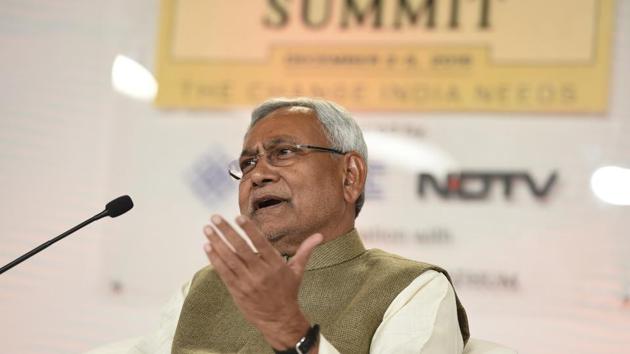 Bihar chief minister Nitish Kumar at the Hindustan Times Leadership Summit, in Delhi. (HT Photo) Bihar chief minister Nitish Kumar at the Hindustan Times Leadership Summit, in Delhi. (HT Photo)