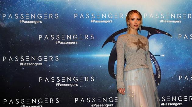 Actor Jennifer Lawrence poses during a photocall for the film Passengers in Paris. (REUTERS) Actor Jennifer Lawrence poses during a photocall for the film Passengers in Paris. (REUTERS)