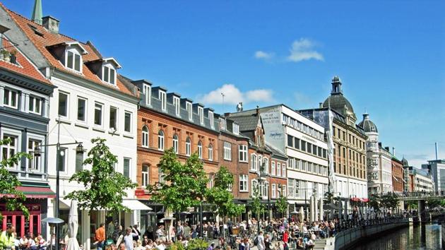 Aarhus and Copenhagen, the two most populous cities of Denmark, are both bustling travel centres. (AFP)