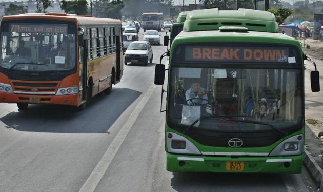 Mini buses can carry up to 35 passengers at a time while standard floor buses can carry up to 70. The transport department needs to deploy the same number of staff for operating both the buses.(Raj K Raj/ HT file photo) Mini buses can carry up to 35 passengers at a time while standard floor buses can carry up to 70. The transport department needs to deploy the same number of staff for operating both the buses.(Raj K Raj/ HT file photo)