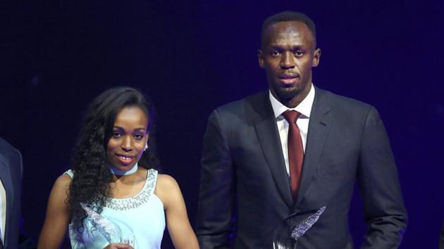 Usain Bolt and Almaz Ayana pose with their awards after being elected male and female World Athlete of the Year 2016 in Monaco. (REUTERS) Usain Bolt and Almaz Ayana pose with their awards after being elected male and female World Athlete of the Year 2016 in Monaco. (REUTERS)