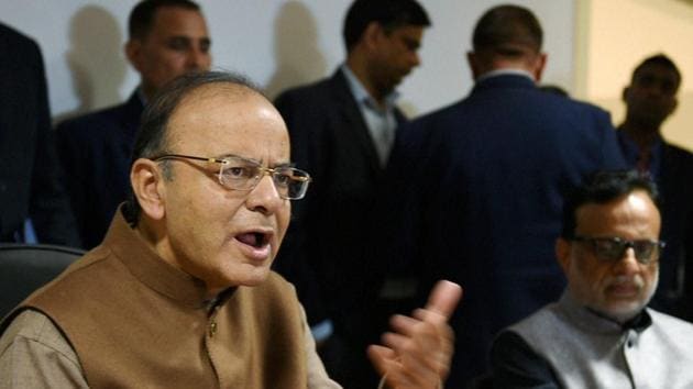 “After the GST council meet, the FMs discussed the situation of demonetisation. Political stand of parties was reflected more in the discussions,” Union finance minister Arun Jaitley said. (PTI) “After the GST council meet, the FMs discussed the situation of demonetisation. Political stand of parties was reflected more in the discussions,” Union finance minister Arun Jaitley said. (PTI)