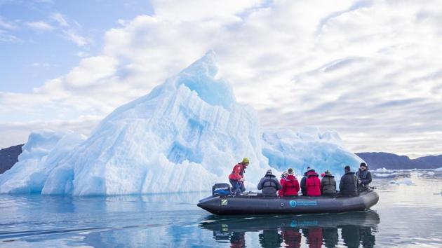 Greenland, an autonomous country within the Danish Realm, is the world’s largest island and is covered by the only permanent ice sheet outside of Antarctica. (AFP)