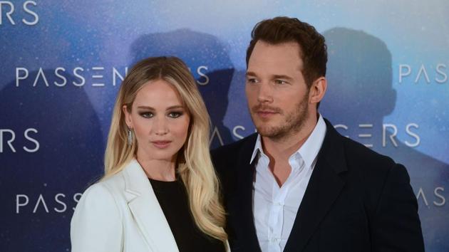 Aurora Dunn (Jennifer Lawrence) is a journalist from New York City who is interested in cosmic travel. Jim Preston (Chris Pratt) is a mechanical engineer from Denver who wants to leave Earth and bought the ticket for the journey. (AFP) Aurora Dunn (Jennifer Lawrence) is a journalist from New York City who is interested in cosmic travel. Jim Preston (Chris Pratt) is a mechanical engineer from Denver who wants to leave Earth and bought the ticket for the journey. (AFP)