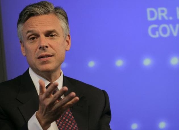 Jon Huntsman is up against frontrunners Mitt Romney, the 2012 Republican nominee for president, Rudy Giuliani, former New York City mayor, senator Bob Corker and former CIA director Davis Petraeus for the post of US secretary of state. Jon Huntsman is up against frontrunners Mitt Romney, the 2012 Republican nominee for president, Rudy Giuliani, former New York City mayor, senator Bob Corker and former CIA director Davis Petraeus for the post of US secretary of state.