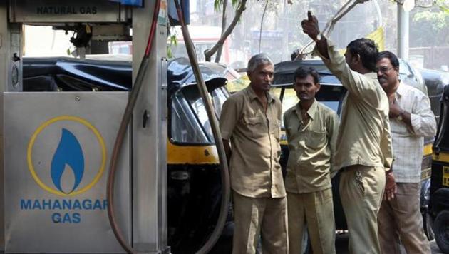 This will affect about nine lakh households having PNG connections and around 5 lakh vehicles plying on CNG fuel, including taxis and auto rickshaws. (HT Photo) This will affect about nine lakh households having PNG connections and around 5 lakh vehicles plying on CNG fuel, including taxis and auto rickshaws. (HT Photo)