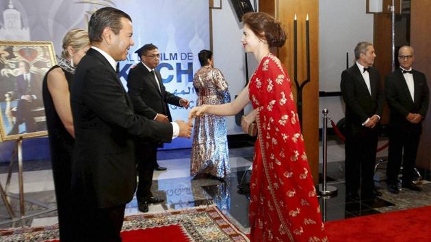 We give you a round up of the festivals around the world that have kept the news mills buzzing this entire week. In this photo, Bollywood actor Kalki Koechlin is being welcomed by Morocco's Prince Moulay Rachid (L) at the 16th Marrakech International Film Festival in Marrakech, Morocco, on Saturday. (AP)