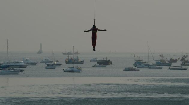 Marine Commando (MARCOS) of the Indian Navy takes part in a simulated hostage rescue operation at The Gateway of India during a rehearsal for the Navy Day celebrations in Mumbai on December 2, 2016. The Indian Navy will celebrate Navy Day on December 4 as a tribute to the maritime operations of the Indian Navy during the 1971 Indo-Pakistan war. (AFP Photo) Marine Commando (MARCOS) of the Indian Navy takes part in a simulated hostage rescue operation at The Gateway of India during a rehearsal for the Navy Day celebrations in Mumbai on December 2, 2016. The Indian Navy will celebrate Navy Day on December 4 as a tribute to the maritime operations of the Indian Navy during the 1971 Indo-Pakistan war. (AFP Photo)