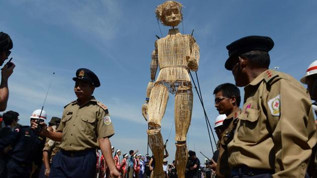 First multidisciplinary festival of international scale, Mingalabar was proved to be a great platform for residents to reclaim the streets. (AFP)