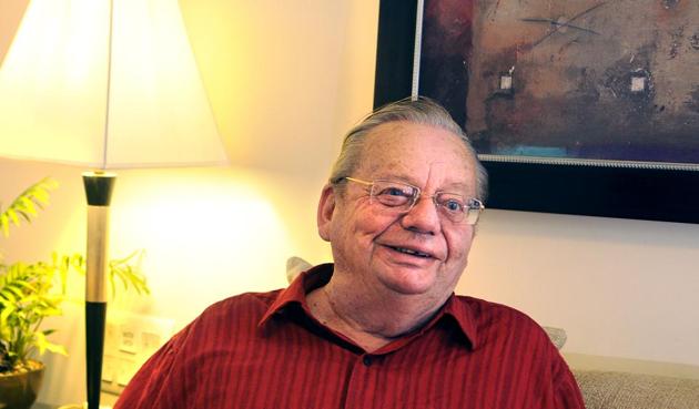 Author Ruskin Bond visited Gurgaon recently as part of a film and literature festival. Author Ruskin Bond visited Gurgaon recently as part of a film and literature festival.