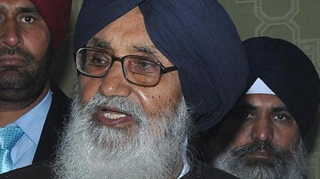 CM Badal’s birthday is December 8. (HT File Photo) CM Badal’s birthday is December 8. (HT File Photo)