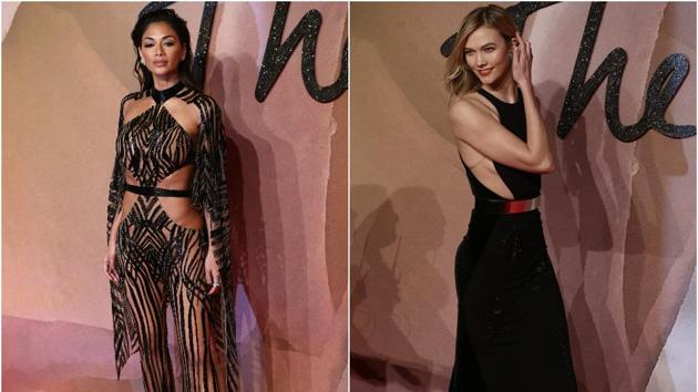 Singer Nicole Scherzinger and American model Karlie Kloss. (Reuters) Singer Nicole Scherzinger and American model Karlie Kloss. (Reuters)