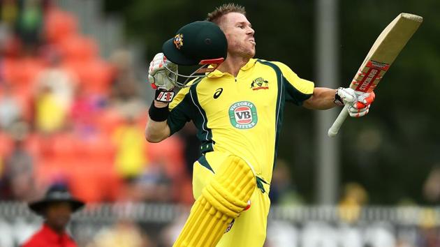 David Warner slammed his sixth century in 2016, the most by an Australian batsman as Australia regained the Chappell-Hadlee trophy against New Zealand. (Getty Images) David Warner slammed his sixth century in 2016, the most by an Australian batsman as Australia regained the Chappell-Hadlee trophy against New Zealand. (Getty Images)