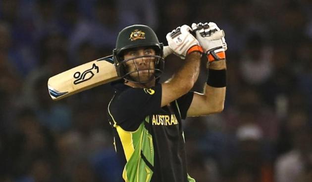 Cricket - India v Australia - World Twenty20 cricket tournament - Mohali, India - 27/03/2016. Australia's Glenn Maxwell plays a shot. REUTERS/Adnan Abidi Picture Supplied by Action Images Cricket - India v Australia - World Twenty20 cricket tournament - Mohali, India - 27/03/2016. Australia's Glenn Maxwell plays a shot. REUTERS/Adnan Abidi Picture Supplied by Action Images
