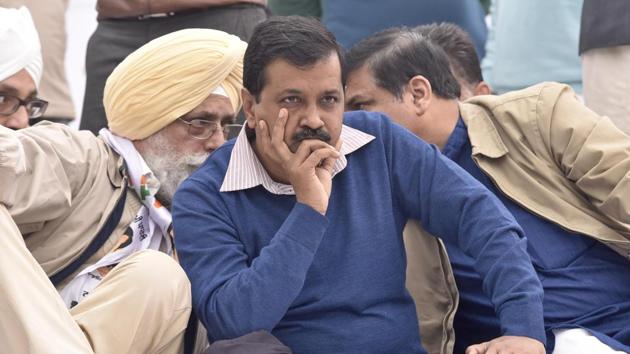 While granting the permanent exemption from personal appearing, Delhi high court also asked chief minister Arvind Kejriwal to give an undertaking before a trial court that he will have no objection if the matter proceeds in his absence. (HT file photo) While granting the permanent exemption from personal appearing, Delhi high court also asked chief minister Arvind Kejriwal to give an undertaking before a trial court that he will have no objection if the matter proceeds in his absence. (HT file photo)