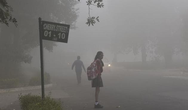 The air quality is likely to get fouler over the next couple of days. (Sanjeev Verma/HT Photo) The air quality is likely to get fouler over the next couple of days. (Sanjeev Verma/HT Photo)