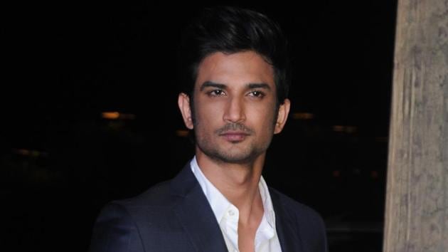 Sushant Singh Rajput looked dapper in a shiny suit. (AFP)