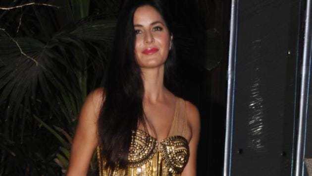 Katrina Kaif also joined in on the celebrations. (AFP)