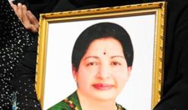 Tamil Nadu Chief Minister Jayalalitha Jayaram passed away at the Apollo Hospitals at 11.30pm on Monday after waging a grim battle for life since her hospitalisation on September 22.(AFP Photo)