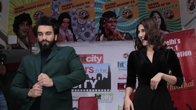 Vaani and Ranveer shake a leg on the songs of Befikre. (SHIVAM SAXENA /HT Photo) 
