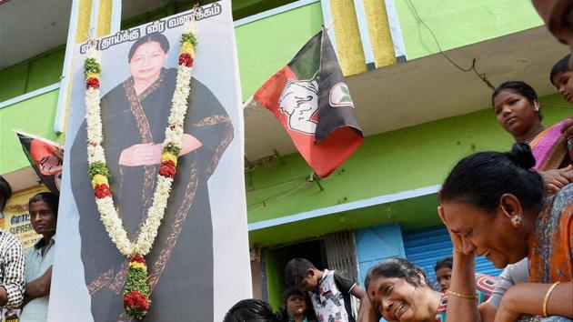 Supporters mourn the death of AIADMK leader J Jayalalithaa in Madurai on Tuesday. (PTI) Supporters mourn the death of AIADMK leader J Jayalalithaa in Madurai on Tuesday. (PTI)