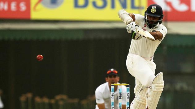 Parthiv Patel scored an aggressive fifty in the second innings while opening the batting as India won the Mohali Test against England by eight wickets. (BCCI)