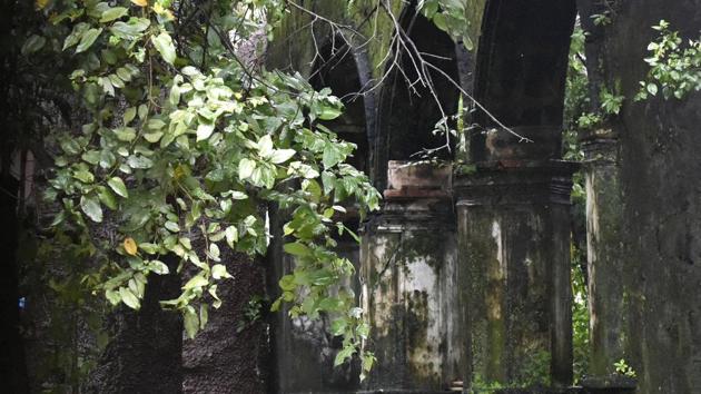 For the love of God: The  500-year-old St John the Baptist Church at SEEPZ, Andheri. (Arijit Sen/HT PHOTO) 