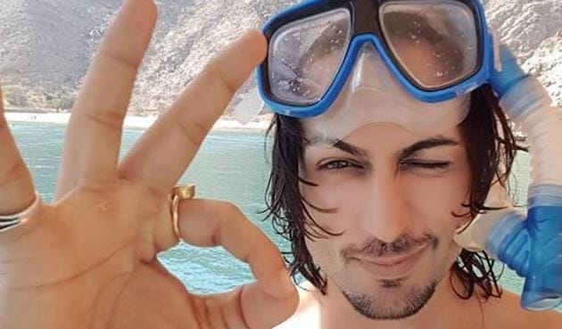 Actor Shaleen Bhanot went snorkeling with friends while holidaying in Dubai.