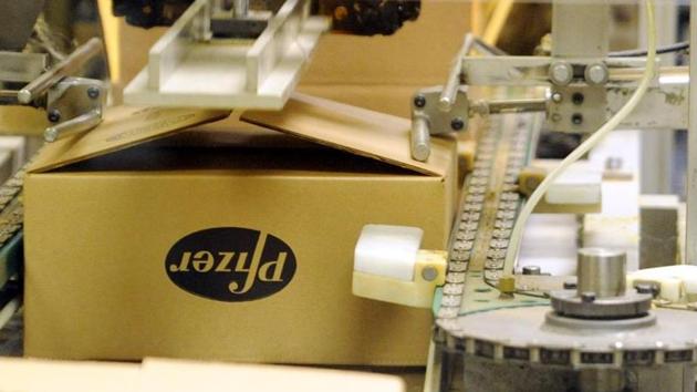 Britain’s competition watchdog has fined Pfizer a record 84.2 million pounds. (AP file photo) Britain’s competition watchdog has fined Pfizer a record 84.2 million pounds. (AP file photo)