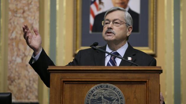 Branstad was also an early supporter of Trump’s campaign. His son Eric served as the state director for the real estate tycoon’s campaign in Iowa. (AP File Photo) Branstad was also an early supporter of Trump’s campaign. His son Eric served as the state director for the real estate tycoon’s campaign in Iowa. (AP File Photo)