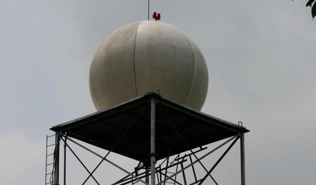 A Doppler radar must have no skyscrapers around. (Pic for Representation) A Doppler radar must have no skyscrapers around. (Pic for Representation)