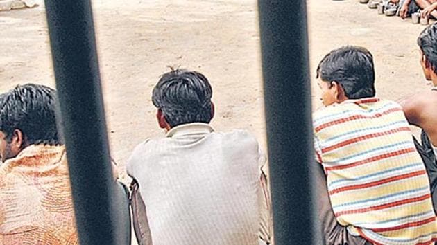 The hundreds of thousands of undertrials in India, many of whom are in prison for years because they cannot afford lawyers....await the simple glories of liberty. (Arvind Yadav/ HT) (HT file photo) The hundreds of thousands of undertrials in India, many of whom are in prison for years because they cannot afford lawyers....await the simple glories of liberty. (Arvind Yadav/ HT) (HT file photo)