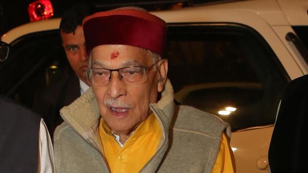 Senior BJP leader and Kanpur parliamentarian Murli Manohar Joshi. (Manoj Verma/HT Photo) 