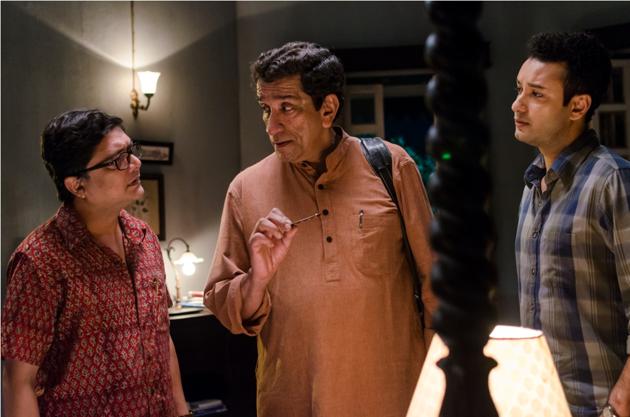 Sabyasachi Chakraborty will be seen playing Feluda on the big screen after a gap of five years. He plays the iconic Bengali sleuth in Sandip Ray’s upcoming film Double Feluda.(Eros International)