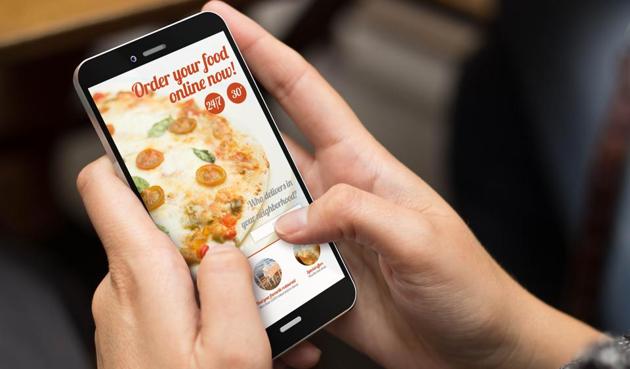 The online food and delivery business has seen a rise in sales recently (Shutterstock) The online food and delivery business has seen a rise in sales recently (Shutterstock)