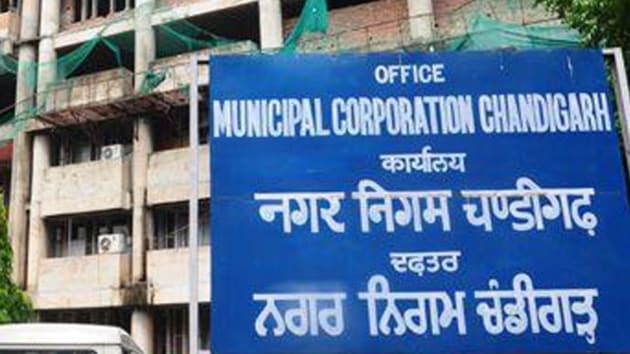 Municipal corporation office in Chandigarh.(HT File Photo)