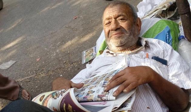 Paurana said his family members, including his wife and children, abandoned him years ago. Paurana said his family members, including his wife and children, abandoned him years ago.