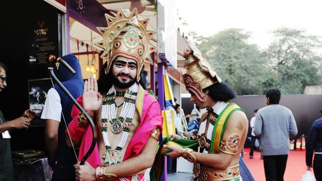 Indian cosplay or costumes such as these are not uncommon at India’s comic cons, which have a distinct local flavour. (Saumya Khandelwal/Hindustan Times) Indian cosplay or costumes such as these are not uncommon at India’s comic cons, which have a distinct local flavour. (Saumya Khandelwal/Hindustan Times)
